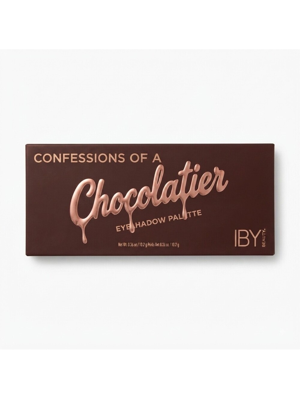 IBY Beauty Confessions of a Chocolatier Eyeshadow Palette 8 Shades New